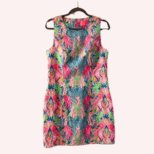 NWT Lilly Pulitzer Mila Shift Dress Size 10